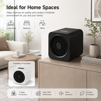 Supplier Pembersih Udara Portabel untuk Kamar Tidur dan Kantor, dengan Filter HEPA Kompak, Kontrol Sentuh Pintar, dan Operasi Senyap untuk Rumah