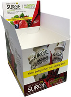 Botella de Bebida Energética de 2oz con Logotipo Personalizado, Funda Termoencogible con Logotipo Personalizado y Caja de Exhibición