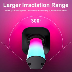 Lámpara de Pie RGB para Esquina, Sincronización Musical de 300 Grados, Luz 3D, Control Remoto por Aplicación, para Sala de Juegos - Product Image 5