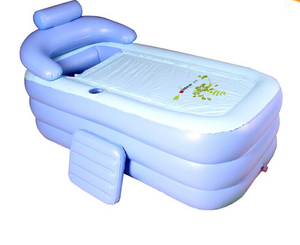 PVC kunststoff badewanne für erwachsene, aufblasbare badewanne für erwachsene, Tragbare Falten Aufblasbare Badewanne - Product Image 1