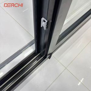 कस्टम सुरक्षा द्वि-गुना एल्यूमीनियम बाइबिल पैटियो दरवाजे - Product Image 3