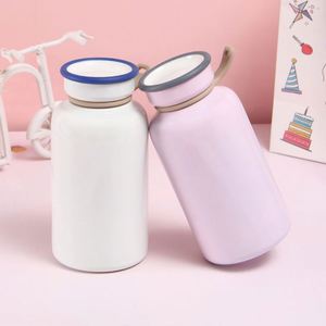 Botella de Agua Aislada al Vacío Reutilizable, Linda y Económica, para Niños y Niñas, de Acero Inoxidable, para Bebés, Mantiene la Temperatura Fría o Caliente - Product Image 1