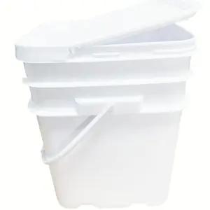 Whosesale 2L/2.5L/4L Clear PP Small Plastic Pails with Lid, Plastic Bucket  with Handle, Plastic Container - China Plastic Bucket, 2L/2.5L/4L Clear PP