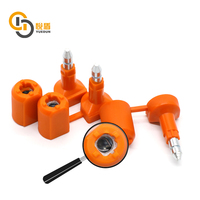Approvisionnement d'usine YDBS113 Haute Sécurité Mini Cargo Container Serrures 7mm Diamètre ABS Boulon En Acier Doux Joint Couvre> 15KN Traction
