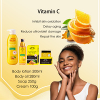 Nouveauté 2026 – Kits de Soins Coréens OEM Sakura : Ensemble Apaisant et Nourrissant au Curcuma et à l'Orange pour le Corps et l'Éclaircissement de la Peau