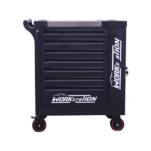 <b>On</b> Sale Auto Repair 7 Drawer Workshop Black <b>Tool</b> Trolley <b>Tool</b> Box Roller Cabinet Rolling <b>Tool</b> <b>Chest</b> <b>on</b> <b>Wheels</b> - Product Image 1