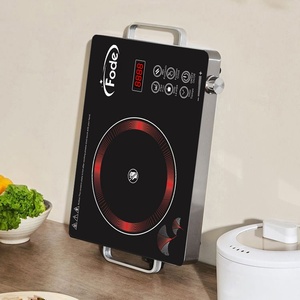 Aparato de cocina Estufa eléctrica de 3500W Estufa eléctrica de un solo quemador Placa de cerámica eléctrica de pie Precio barato Cocina infrarroja - Product Image 4