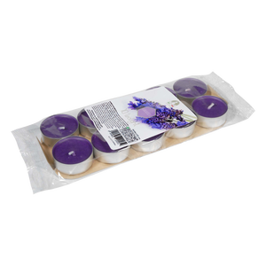 Jasmine Scented <b>Tealight</b> <b>Candles</b> Kit Pack of 10 for Interior Decor Accessories - Product Image 1