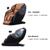 Fauteuil de massage corporel complet avec confort abordable et qualité fiable, multifonctionnel, pour usage domestique et professionnel.