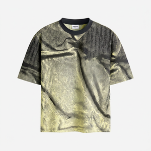 เสื้อยืดผู้ชายไซส์ใหญ่ลายพิมพ์นามธรรม เสื้อยืดกราฟิกสตรีทแวร์พรีเมียม เสื้อยืดผ้าฝ้ายพิมพ์ลายเต็มตัว เสื้อยืดแฟชั่นหรูหราไซส์ใหญ่ - Product Image 1