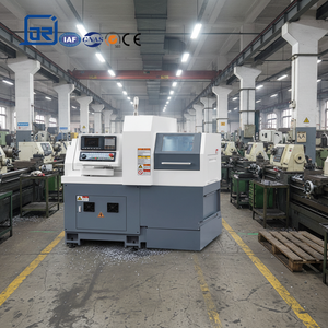 3-axis Type Lathe Horizontal Flat <b>Bed</b> Medium Duty Metal Cutting Dual Spindle Lathe - Product Image 1