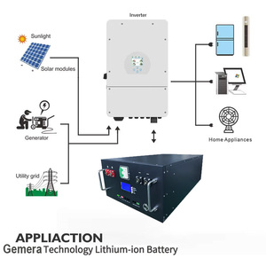 51.2V 200Ah Split Stackable Rack-Mounted CAN Battery Pack 10kWh Hybrid Grid Solar Home <b>Energy</b> <b>Storage</b> <b>System</b> - Product Image 1