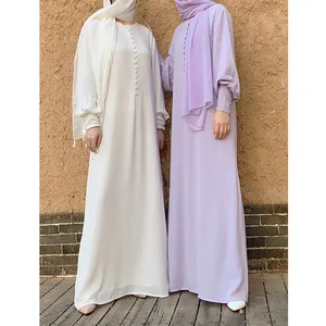 ชุดเดรสยาวอิสลามสำหรับผู้หญิงชุดเดรสอาบายาสำหรับสตรีมุสลิม