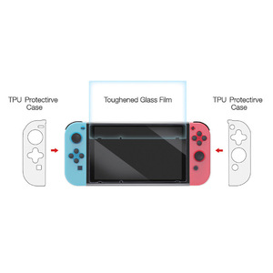 TNS-1854 pour Switch Super Game Kit avec <span class=keywords><strong>film</strong></span> protecteur d'écran, étui de protection et grip pour joystick - Product Image 4