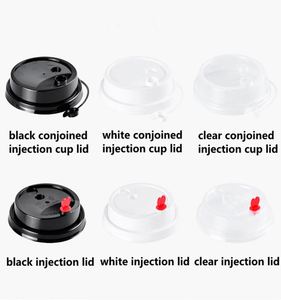 Tapas Desechables Inteligentes de PP de Alta Calidad al por Mayor con Tapón en Forma de Corazón Antiderrames para Vasos de Plástico - Product Image 3