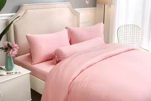 Eco Friendly Hotel <strong>Bamboo</strong> <strong>Sheet</strong> Sets Pink Natural Deep Pockets <strong>Bamboo</strong> <strong>Sheets</strong> Bedding Set - Product Image 2
