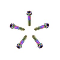 Boulon à vis en titane coloré anodisé Gr5 M3 M4 M5 M6 M7 M8 M10 boulon en titane pour moto vélo