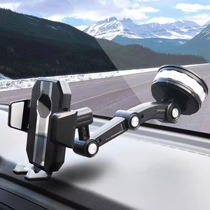 New Car ABS Mobile <b>Phone</b> Bracket Vacuum Suction Cup Stable Universal Car Central <b>Control</b> Navigation Support <b>for</b> Instrument - Product Image 3