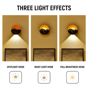 Applique murale LED moderne avec télécommande, capteur PIR et changement de couleur RGB pour salle de bain - Product Image 5