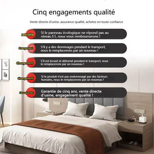 Bilido Simple Wind Qingyuan Appartement Maison <span class=keywords><strong>Louer</strong></span> Hôtel Lit Spécial Chambre Double Standard Meuble - Product Image 5