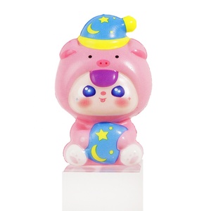 12 Kawaii astrologia animale PU schiuma a lenta aumento giocattoli Anti-Stress Fidget giocattoli per 5-7 anni per il bambino tre V3 scatola cieca <span class=keywords><strong>sorpresa</strong></span> - Product Image 3