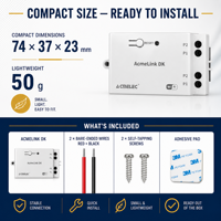 Adaptateur de thermostat intelligent Tuya WiFi / Zigbee pour climatiseur Daikin VRV VRF, module de commande à distance via application P1P2