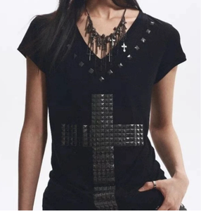 <span class=keywords><strong>Rock</strong></span> Goth Unique Top Y2k Crop Top Hip Hop Chic Streetwear Punk Harajuku Graphic Print Cool Long Sleeve Top Fashion - Product Image 5