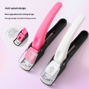 Ciseaux et coupe-ongles portables en acier inoxydable anti-éclaboussures, design à bouche plate, pour la coupe des <span class=keywords><strong>cuticules</strong></span> et le façonnage des ongles, vente en gros - Product Image 3