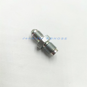 Adaptador de acero inoxidable 3AN macho, 10mm x 1, adaptador recto a-3 extremos de manguera - Product Image 3