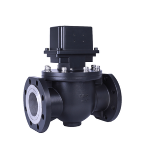 Válvula de Bola Solenoide de Media Presión de Aleación de Aluminio de 2/4/6/8 Pulgadas para Tuberías de Gas Natural, Precio de Fábrica Zhicheng - Product Image 2
