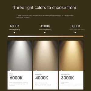 Projecteurs LED Intérieurs Commerciaux Modernes Réglables IP65 LED Bridgelux Construction en Aluminium Coulée sous Pression - Product Image 6