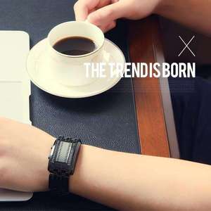 SKMEI 0926 Creative Digital <b>Men</b> Stainless Steel Strap LED Display <b>Watches</b> Waterproof Reloj Hombre Sport <b>Watch</b> - Product Image 2