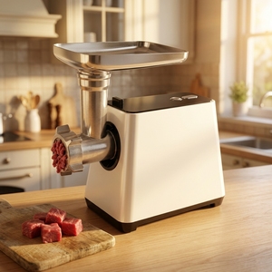 Hachoir à viande électrique multifonctionnel pour la maison, moteur entièrement en cuivre, 3 plaques de découpe, tube de remplissage de saucisses, pour le broyage des aliments en cuisine - Product Image 6