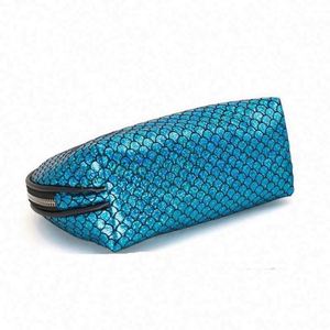Bolsa de Maquillaje con Lentejuelas de Sirena, Brillante y Lujosa, con Diseño de Escamas de Pescado, para Niñas - Product Image 5