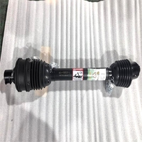 Arbre de transmission PTO avec embrayage à glissement et limiteur de couple, articulation à grand angle pour grandes presse à balles carrées, presse à balles rondes, presse à balles de paille