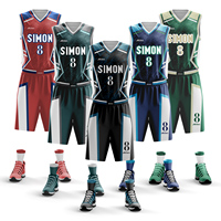 Maillot de basket-ball de haute qualité, fiable, fabriqué directement en usine, personnalisable, classement supérieur