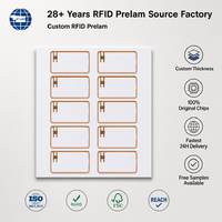Échantillon Gratuit : Feuille RFID MIFARE(R) Classic 1k/4k 13,56 MHz, étanche, sans contact, en PVC, PET, ABS pour la production de cartes