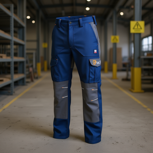 กางเกงทำงาน Ttake Easy Trousers สีน้ำเงิน ไซส์ XXS แบบสะท้อนแสง สำหรับงานอุตสาหกรรม - Product Image 3
