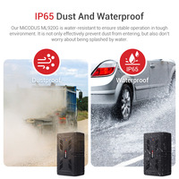 Micodus ML920G Localizador GPS para Vehículos, Magnético, Inalámbrico, Larga Duración, 4G, Resistente al Agua, para Coche y Motocicleta