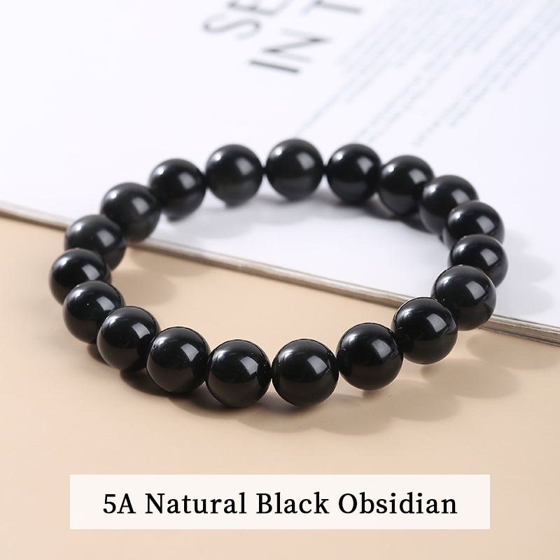 5A Natural Black Obsidian