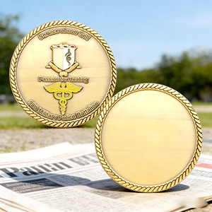 Pièces de monnaie commémoratives personnalisées en métal avec gravure et impression créative du nom - Product Image 5