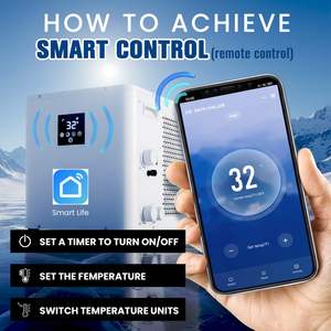 Système de refroidissement automatique Ambohr pour bain de glace et bain froid avec pompe, filtre et ozone R410A pour la récupération des sportifs - Product Image 5