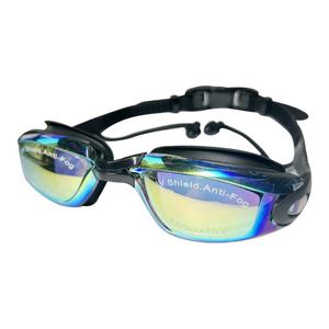 Wholesale High Quality Fashionable Adult Female Competition <b>Sports</b> Electroplating Silicone Super Anti-fog Swimming <b>Goggles</b> Logo - Product Image 6