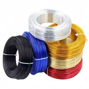 ลวดอลูมิเนียมอัลลอยด์ 6063 สำหรับทำบอนไซ งานแฮนด์เมด เคลือบสีกึ่งแข็ง - Product Image 3