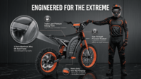 Vélo électrique pour adultes, moteur haute vitesse 1000W, longue autonomie 31-60 km, charge rapide, léger, pliable