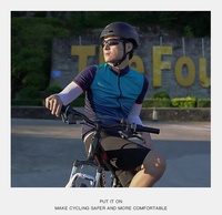 Smart Led avertissement Flash casque d'équitation moto Foxware HD caméra vidéo casque de sécurité pour la mobilité Scooters et sports