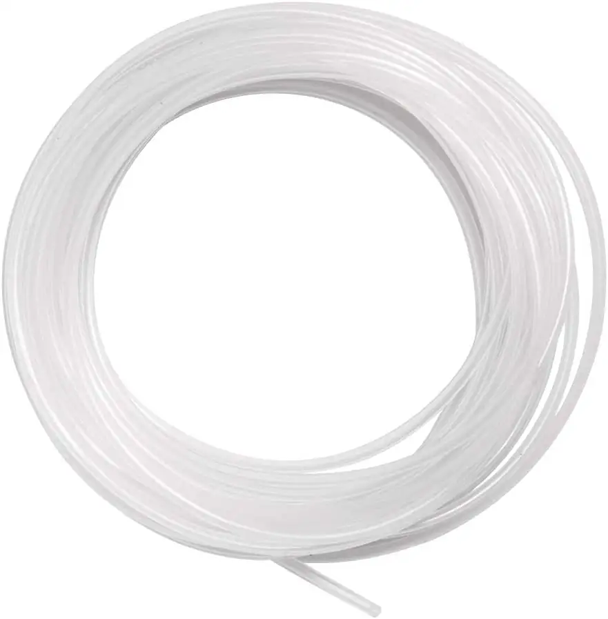 Libenli tubo de silicone transparente, tubulação de silicone tamanho 6.4x9.6mm comprimento de 1m tubo de borracha flexível
