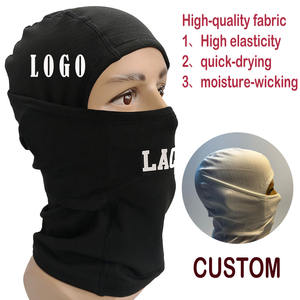 Pasamontañas Transpirable con Logotipo Impreso por Transferencia de Calor, Protección Facial Completa, Resistente al Viento, Cálido, Absorbente de Sudor, para Esquí, Playa, Motociclismo - Product Image 1