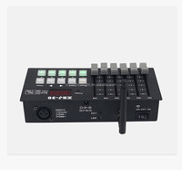 Lumière de scène Mini batterie sans fil DMX contrôleur console dmx512 pour batterie uplight