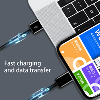 Kabel USB A ke USB C Tahan Lama Anti Tekuk Inti Tembaga Berlapis Timah Pengisian Cepat untuk Smartphone Grosir Kustomisasi Massal